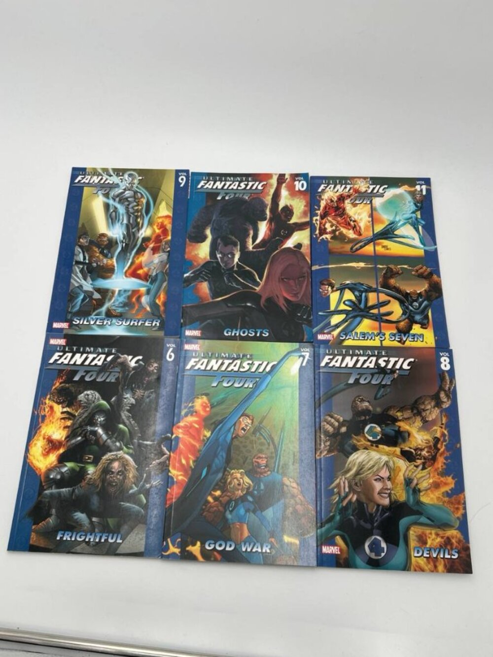 Ultimate Fantastic Four Graphic Novel TPB Lot 6 Books Marvel